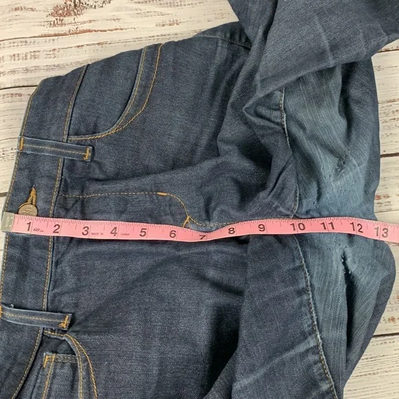 NYDJ “BOYFRIEND” Straight leg blue jeans size 8 - Picture 6 of 16